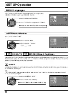 Preview for 26 page of Panasonic TH 50PX20U P - 50" Plasma TV Operating Instructions Manual