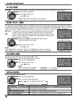 Preview for 34 page of Panasonic TH 50PX20U P - 50" Plasma TV Operating Instructions Manual