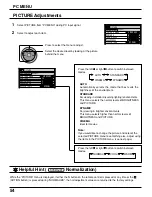 Preview for 54 page of Panasonic TH 50PX20U P - 50" Plasma TV Operating Instructions Manual