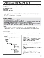 Preview for 57 page of Panasonic TH 50PX20U P - 50" Plasma TV Operating Instructions Manual