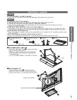 Preview for 7 page of Panasonic TH-50PX8E Operating Instructions Manual