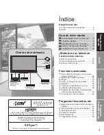 Preview for 3 page of Panasonic TH-50PZ80Q Manual De Instrucciones