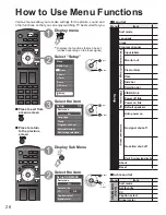 Preview for 26 page of Panasonic TH-50PZ80Q Quick Start Manual