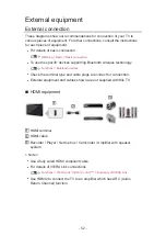 Preview for 52 page of Panasonic TH-55CX740A Ehelp