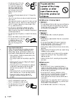 Preview for 6 page of Panasonic TH-55FZ950U Operating Instructions Manual