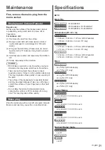 Preview for 21 page of Panasonic TH-55GX850A Operating Instructions Manual