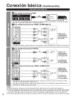 Preview for 12 page of Panasonic TH-58PZ850U Manual De Instrucciones