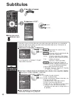 Preview for 44 page of Panasonic TH-58PZ850U Manual De Instrucciones