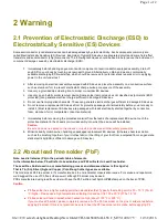 Preview for 4 page of Panasonic TH-60AS800S Service Manual