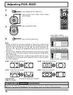 Preview for 20 page of Panasonic TH-EBP42F Operating Instructions Manual