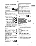 Preview for 3 page of Panasonic TH-L32B6A Operating Instructions Manual