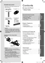 Preview for 3 page of Panasonic TH-L32U20K Operating Instructions Manual