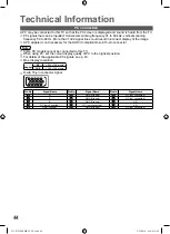 Preview for 44 page of Panasonic TH-L32U20K Operating Instructions Manual