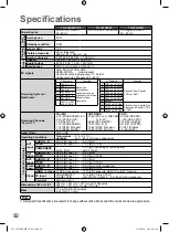 Preview for 50 page of Panasonic TH-L32U20K Operating Instructions Manual