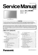 Panasonic TH-L39EM6R Service Manual preview