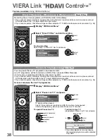 Preview for 39 page of Panasonic TH-P42X10Z Operating Instructions Manual