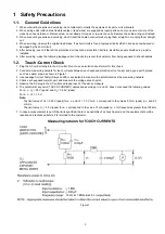 Preview for 3 page of Panasonic TH-P42XT50D Service Manual