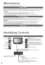 Preview for 8 page of Panasonic TH-P50S10D Operating Instructions Manual