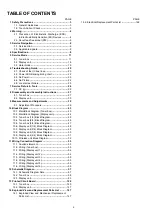 Preview for 2 page of Panasonic TH-P54Z1D Service Manual