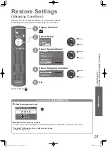 Preview for 31 page of Panasonic TH-P58V10M Operating Instructions Manual