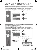 Preview for 38 page of Panasonic TH-P58V10M Operating Instructions Manual