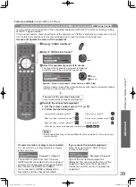 Preview for 39 page of Panasonic TH-P58V10M Operating Instructions Manual