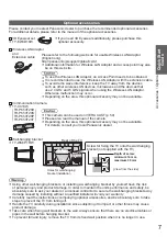 Preview for 7 page of Panasonic TH-P65VT20D Operating Instructions Manual