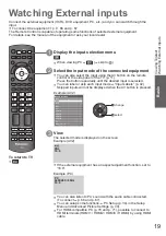 Preview for 19 page of Panasonic TH-P65VT20D Operating Instructions Manual