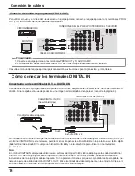 Preview for 16 page of Panasonic TH42PA25 - 42" SD PLASMA (Spanish) Manual De Instrucciones