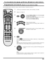 Preview for 55 page of Panasonic TH42PA25 - 42" SD PLASMA (Spanish) Manual De Instrucciones