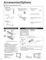 Preview for 6 page of Panasonic TH42PD60X - 42" SD PDP TV Operating Instructions Manual