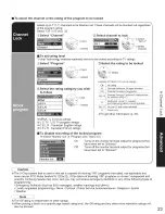 Preview for 23 page of Panasonic TH42PD60X - 42" SD PDP TV Operating Instructions Manual