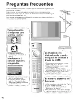 Preview for 87 page of Panasonic TH42PD60X - 42" SD PDP TV Operating Instructions Manual