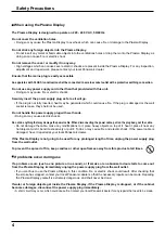 Preview for 4 page of Panasonic TH42PF20ER Operating Instructions Manual