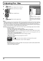 Preview for 22 page of Panasonic TH42PH20E Operating Instructions Manual