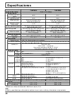 Preview for 21 page of Panasonic TH42PH20U - 42" PLASMA TV Manual De Instrucciones