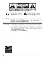 Preview for 2 page of Panasonic TH42PS9UK - 42" PLASMA TV Manual De Instrucciones