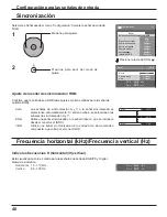 Preview for 40 page of Panasonic TH42PS9UK - 42" PLASMA TV Manual De Instrucciones