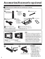 Preview for 6 page of Panasonic TH42PZ85UA - 42" PLASMA TV (Spanish) Manual De Instrucciones