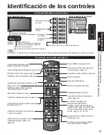 Preview for 13 page of Panasonic TH42PZ85UA - 42" PLASMA TV (Spanish) Manual De Instrucciones