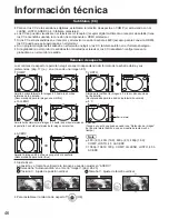 Preview for 46 page of Panasonic TH42PZ85UA - 42" PLASMA TV (Spanish) Manual De Instrucciones