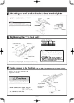 Preview for 18 page of Panasonic Tro-Reel 150A Operation Manual