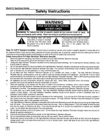 Preview for 4 page of Panasonic TU-DST50 Operating Operating Instructions Manual