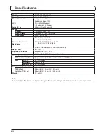 Preview for 26 page of Panasonic TX-20LA60P Operating Instructions Manual