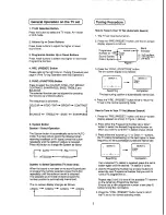 Preview for 4 page of Panasonic TX-21V50X Operating Instructions Manual