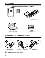 Preview for 4 page of Panasonic TX-25MD3L Operating Instructions Manual