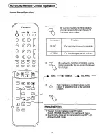 Preview for 27 page of Panasonic TX-25S90 User Manual