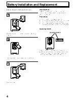 Preview for 6 page of Panasonic TX-25X1 Operating Instructions Manual