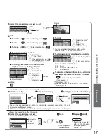 Preview for 17 page of Panasonic TX-26LE7FSA Operating Instructions Manual