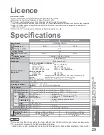 Preview for 29 page of Panasonic TX-26LE7FSA Operating Instructions Manual